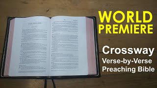 ESV VersebyVerse Preaching Bible First Look [upl. by Joby]