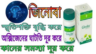 Ginoba 60 mg এর কাজ কী । খাওয়ার নিয়ম । Ginoba ER 240 mg । জিনোবা গিংকো বিলোবা Ginoba radiant [upl. by Airdni]