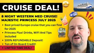 🔥 LastMinute Majestic Princess Cruises Deal You Can’t Miss 🌍  Epic Europe Cruise Sale 🚢 [upl. by Kcirderfla979]