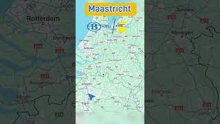 Voordelig reizen naar Maastricht Nederland via een Belgisch treinstation [upl. by Oiciruam]