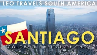 Santiago Chile 🇨🇱  Impressed By the COLORFUL Capital of Chile  Chile Travel Vlog [upl. by Francoise]