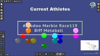 Algodoo Marble Race 119 [upl. by Khalin]