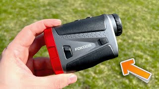 FOKOOS Golf Laser Rangefinder with Slope  User Review [upl. by Ytram]