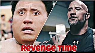 👊Revenge Time THE ROCK Dwayne JOHNSON TRANSFORMATION Fat TO FIT motivation VIDEO STATUS Shorts [upl. by Aikam743]