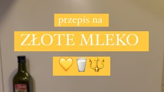 KURKUMA  ZŁOTE MLEKO  AJURWEDA  ODPORNOŚĆ [upl. by Rozanne126]