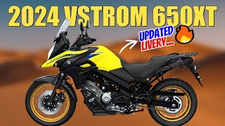 2024 SUZUKI V STROM 650XT updated new colors and features [upl. by Ik]