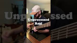 Unprocessed  Real Bass Cover [upl. by Vere]