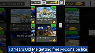 Minecraft how to get free M coins be like  OpenZane Shorts [upl. by Aerdnaed]