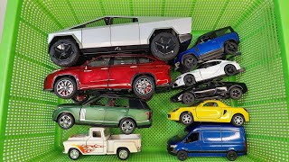 Box Full of Model Cars Mercedes Sprinter Toyota Mr2 with some Diecast Cars [upl. by Kristal]