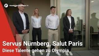 Servus Nürnberg Salut Paris Für diese Talente des Goldenen Rings geht es zu Olympia [upl. by Adahsar]