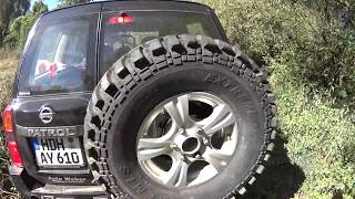 Nissan Patrol 35quot Tires Offroad HD wel4 tren ho [upl. by Aimo402]