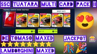 Asphalt 9  SSC TUATARA  Multi Card Packs II  Opening  Jackpot🥳 Gameplay🥳😍 [upl. by Mia]