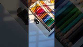 WHICH COLO IS BEST  PENCIL WATER COLOR for coloring 🖌 painting viral [upl. by Yerffoej106]