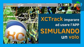 XCTrack come simulare un volo o una competizione [upl. by Orbadiah685]