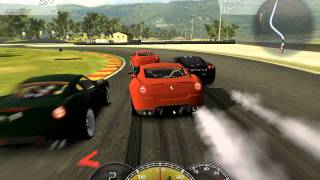 Ferrari Virtual Race Video  Free PC Car Racing Game [upl. by Alvera449]