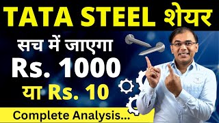 Tata Steel Stock  Multibagger Stock OR target Rs 10 Long term analysis [upl. by Alleul]