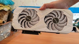 KFA2 GeForce RTX 3060 X WHITE Распаковка [upl. by Danziger559]