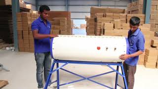 Installation of Supreme Solar Water Heater Systems  Tube Collectors Model [upl. by Inama]