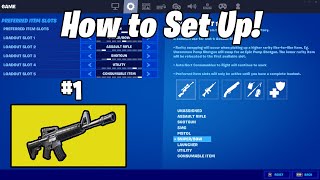 NEW Preferred Item Slot System  How to Set Up and Use [upl. by Atiuqal]