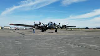 B17 Flying Fortress Turboprop Startup [upl. by Vaas]