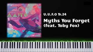 Camellia  Myths You Forget feat Toby Fox  piano edit [upl. by Mame387]