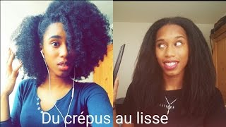 Lisser ses cheveux crépus I TalkWithLylie [upl. by Ardle]