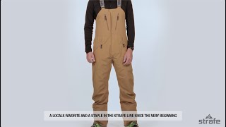 Strafe Outerwear Mens Nomad Bib Pant [upl. by Noivax725]