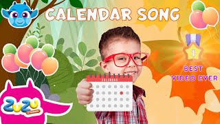 Calendar Song Full Version for ZuZu Kids [upl. by Olim]