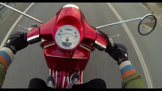 Vespa PX 221 Malossi Mhr Acceleration [upl. by Dray445]