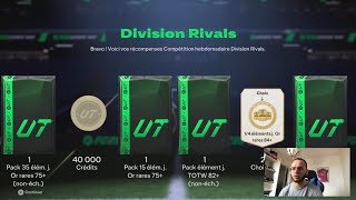 300K CRÉDIT DANS MES RÉCOMPENSES DIV RIVALS  Pack Opening EAFC25 [upl. by Nyvrem254]