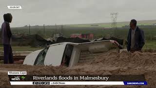 Western Cape  Riverlands floods in Malmesbury [upl. by Mcclenon]