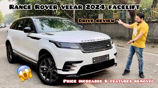 🔥आज देखते है Range Rover की Range😱 2024 Range Rover Velar Drive Review  range rover velar 2024 hse [upl. by Rabush]