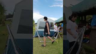 How to assemble Portable Hammock in just 2mins camping hammocks carcamping [upl. by Auqinimod994]