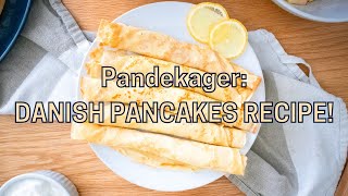 The Best PANDEKAGER Danish pancakes Recipe [upl. by Caplan313]