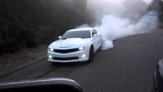 2012 camaro ss burnout [upl. by Ttocserp877]