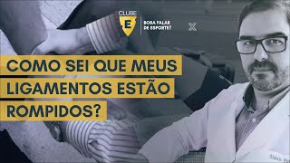 Lesão ligamentar de tornozelo  Como sei que meus ligamentos estão rompidos [upl. by Samtsirhc]