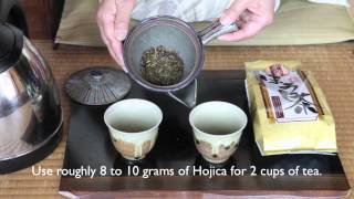 How to prepare Hojicha [upl. by Arbma]