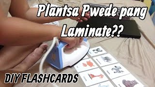 Mag Laminate ng Walang Laminating Machine DIY Flashcards [upl. by Biagi]