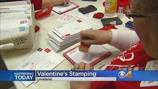 Loveland Valentines Stamping Begins [upl. by Eimor]