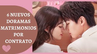 6 NUEVOS DORAMAS MATRIMONIOS POR CONTRATO OBLIGADOS A CASARSE💗 [upl. by Ecienal]