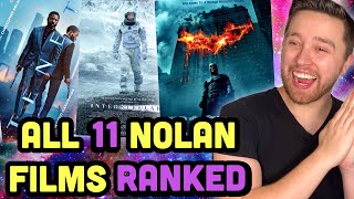 Top 10 Christopher Nolan Movies  Fan Rank [upl. by Ivanah464]