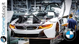 BMW i8 Production  EXTREME Modern CAR FACTORY [upl. by Elyad]