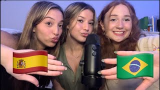 ASMR IN PORTUGESE AND SPANISH 💚 [upl. by Batory500]