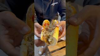 First Time Trying Jersey Mike’s Cheesesteak foodie foodvlog cheesesteak fastfood foodreview [upl. by Barrada]