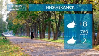 Прогноз погоды в Нижнекамске на 19е октября 2024 года [upl. by Issi]