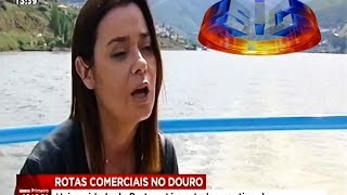 UPorto estuda navegabilidade de mercadorias no Rio Douro [upl. by Afatsom142]