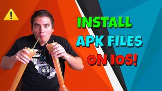 How To Install ANY APK File On iOS No PC Required Install APK Files On iOS iPhone [upl. by Adnouqal]