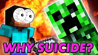 Minecraft Creepers Kill Themselves WHY  The Story You Never Knew  Treesicle [upl. by Anikahs951]