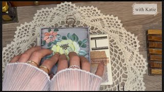 Vintage Collage ASMR🖤Calming and relaxing Sounds🖤Vintage Journaling Idea Scrapbooking Inspiration [upl. by Redyr11]