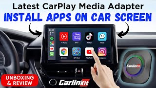 NEW Carlinkit CarPlay USB Media Adapter  TBox S2  UNBOXING REVIEW [upl. by Penelope]